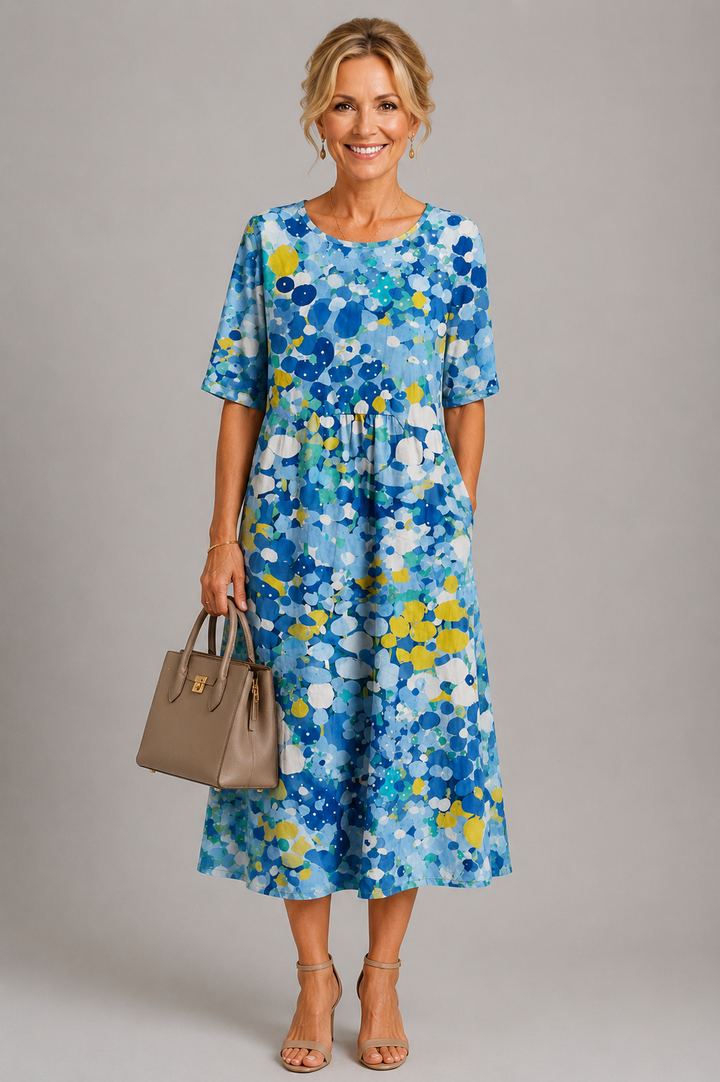 CHIQUE ELEGANTE FLORELE JURK VOOR VROUWEN
