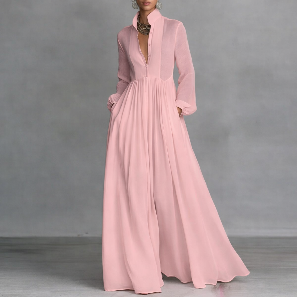 CHIQUE MAXI-JURK VOOR VROUWEN