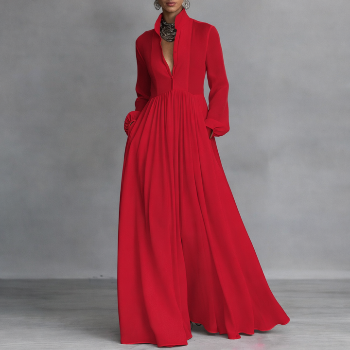 CHIQUE MAXI-JURK VOOR VROUWEN