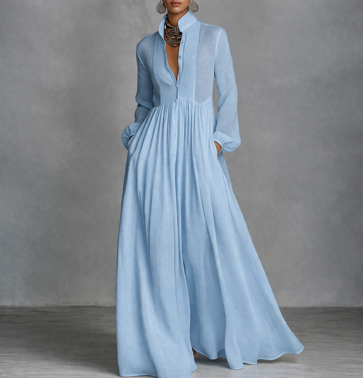 CHIQUE MAXI-JURK VOOR VROUWEN