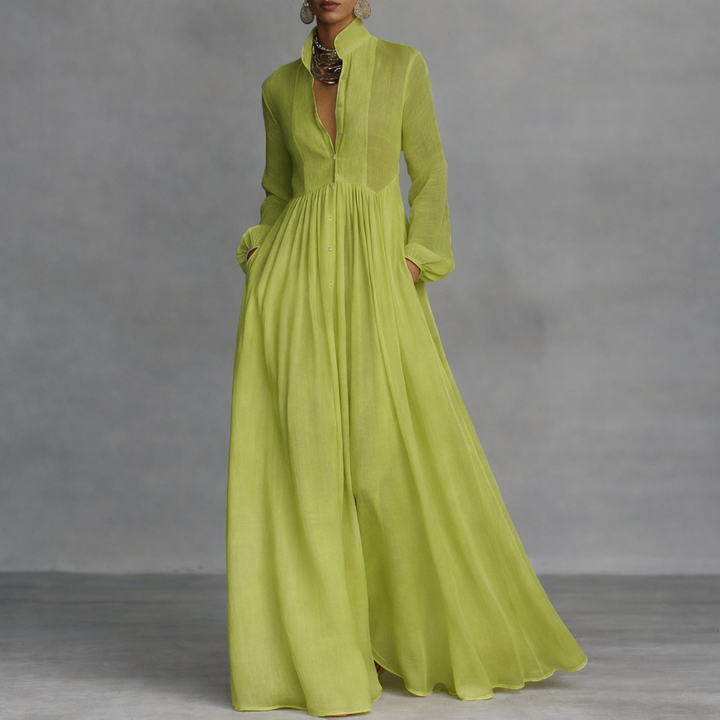 CHIQUE MAXI-JURK VOOR VROUWEN