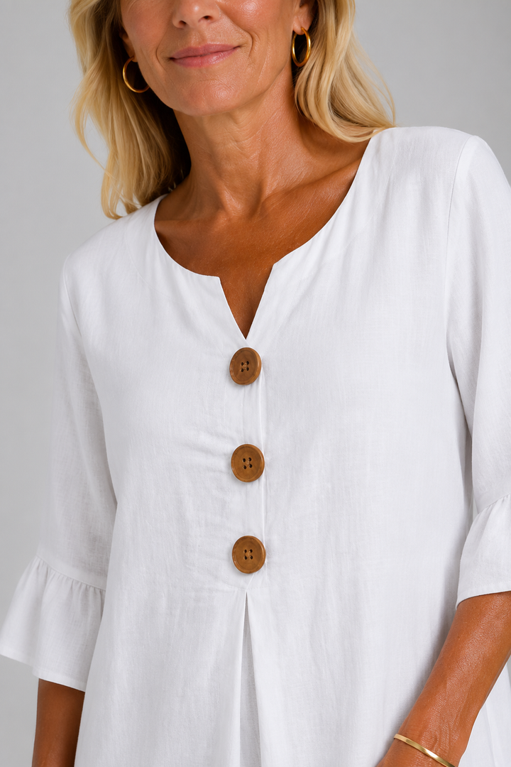 SHIRTJURK MET KNOPEN VOOR VROUWEN