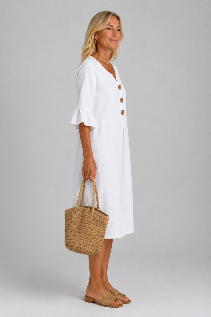SHIRTJURK MET KNOPEN VOOR VROUWEN