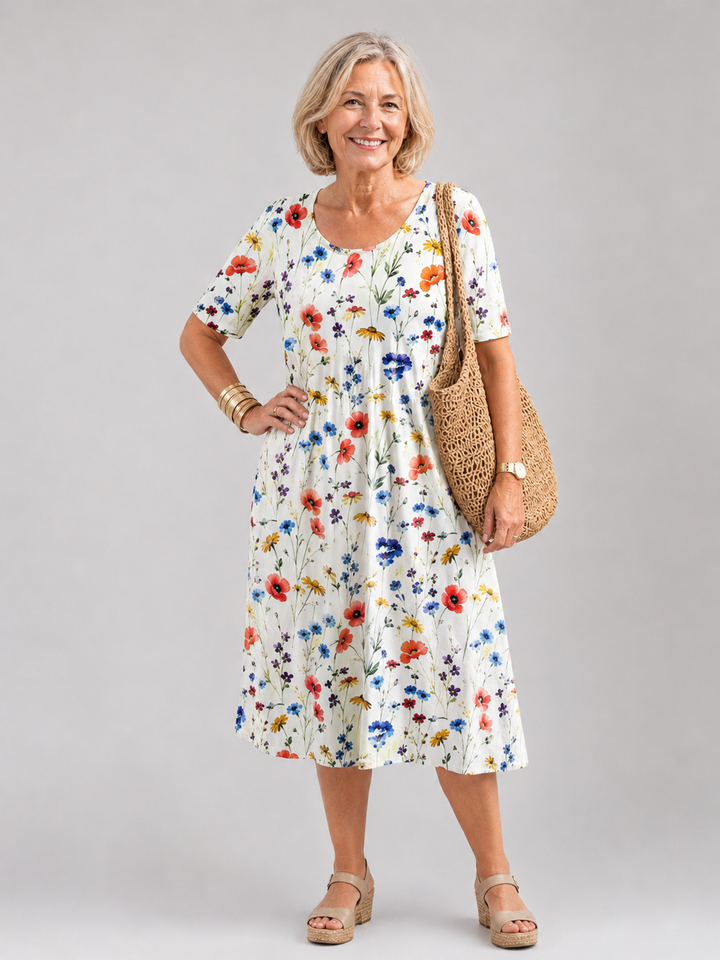 MIDILANGE ZOMERJURK VOOR VROUWEN