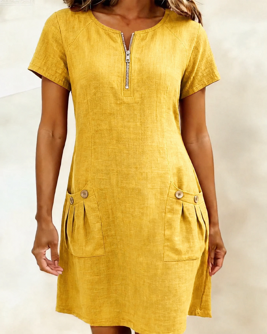 CHIC MIDI JURK VOOR VROUWEN