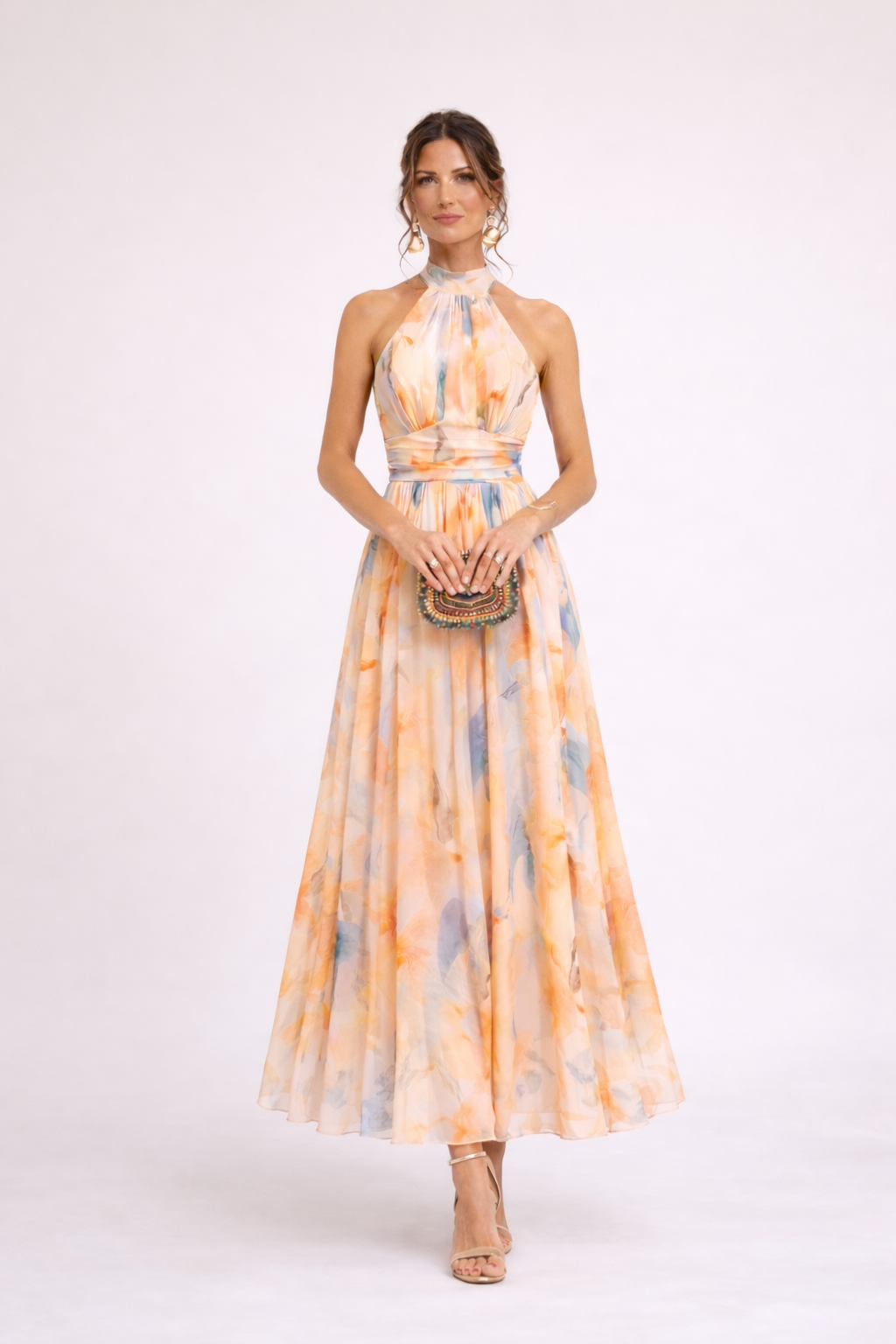 MOUWLOZE MAXI-JURK VOOR VROUWEN