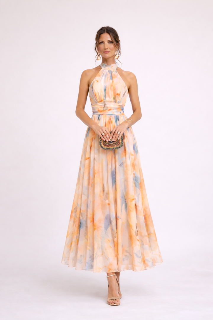 MOUWLOZE MAXI-JURK VOOR VROUWEN