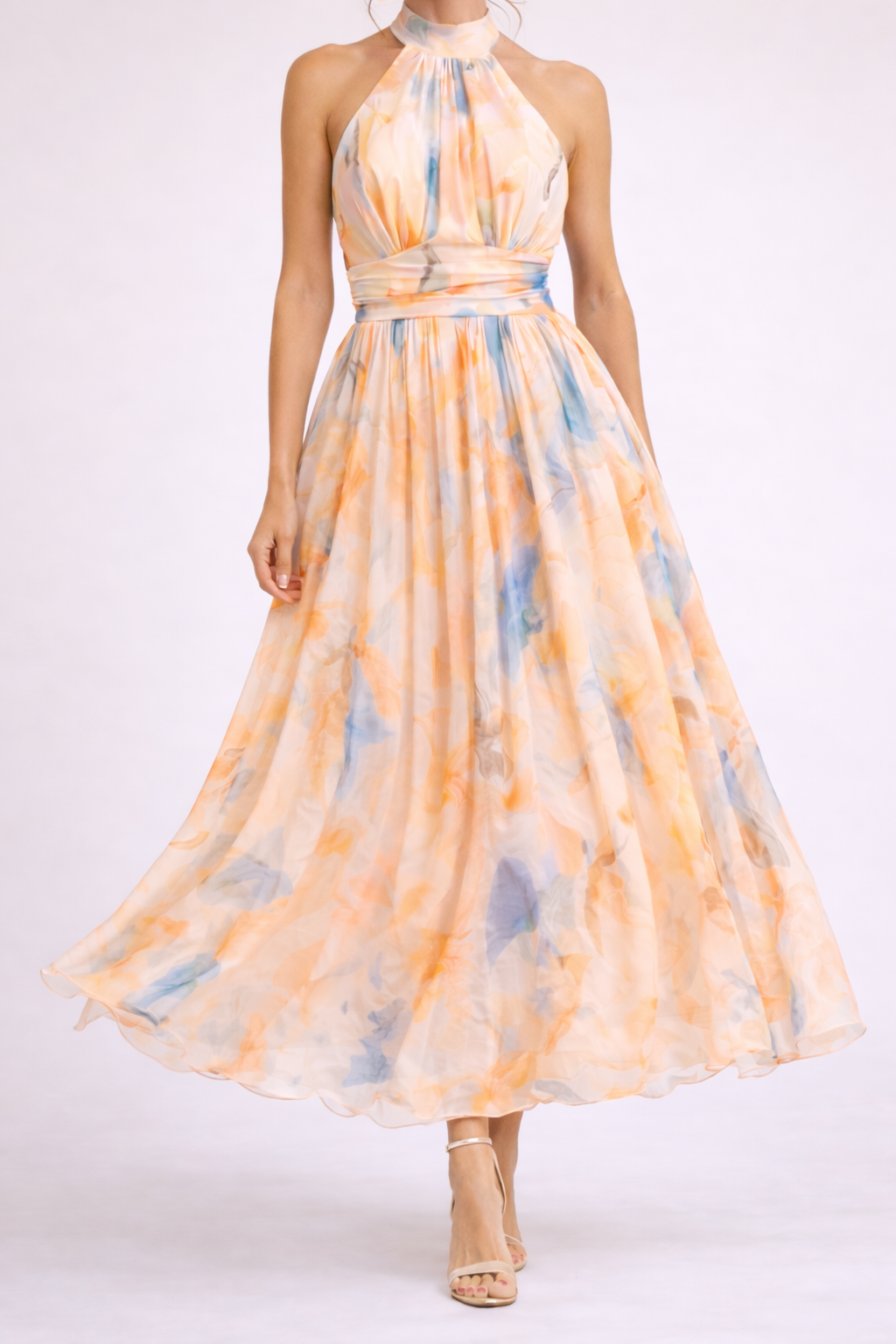 MOUWLOZE MAXI-JURK VOOR VROUWEN