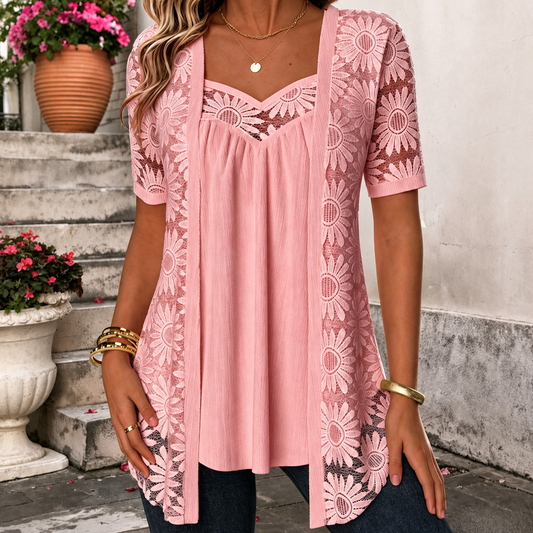KANTEN BLOUSE VOOR VROUWEN