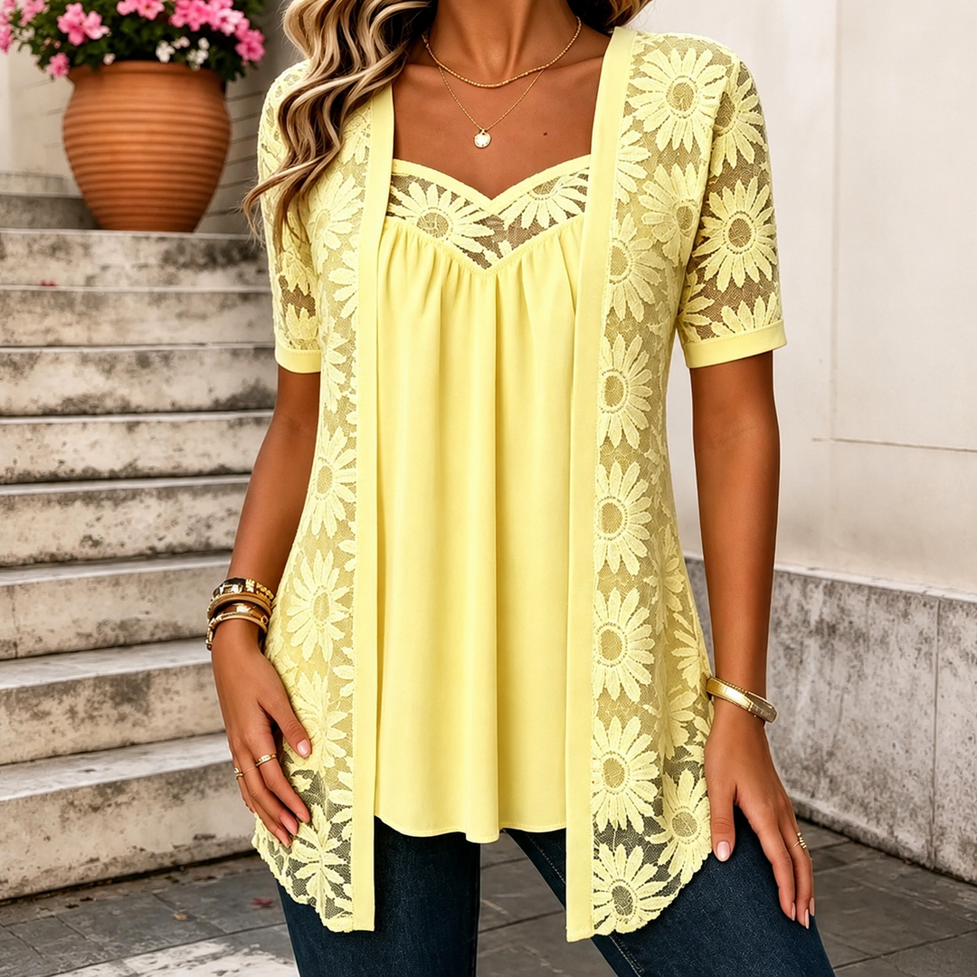 KANTEN BLOUSE VOOR VROUWEN