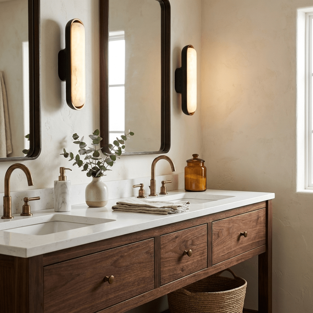 Chiarore Alabaster Wall Sconce