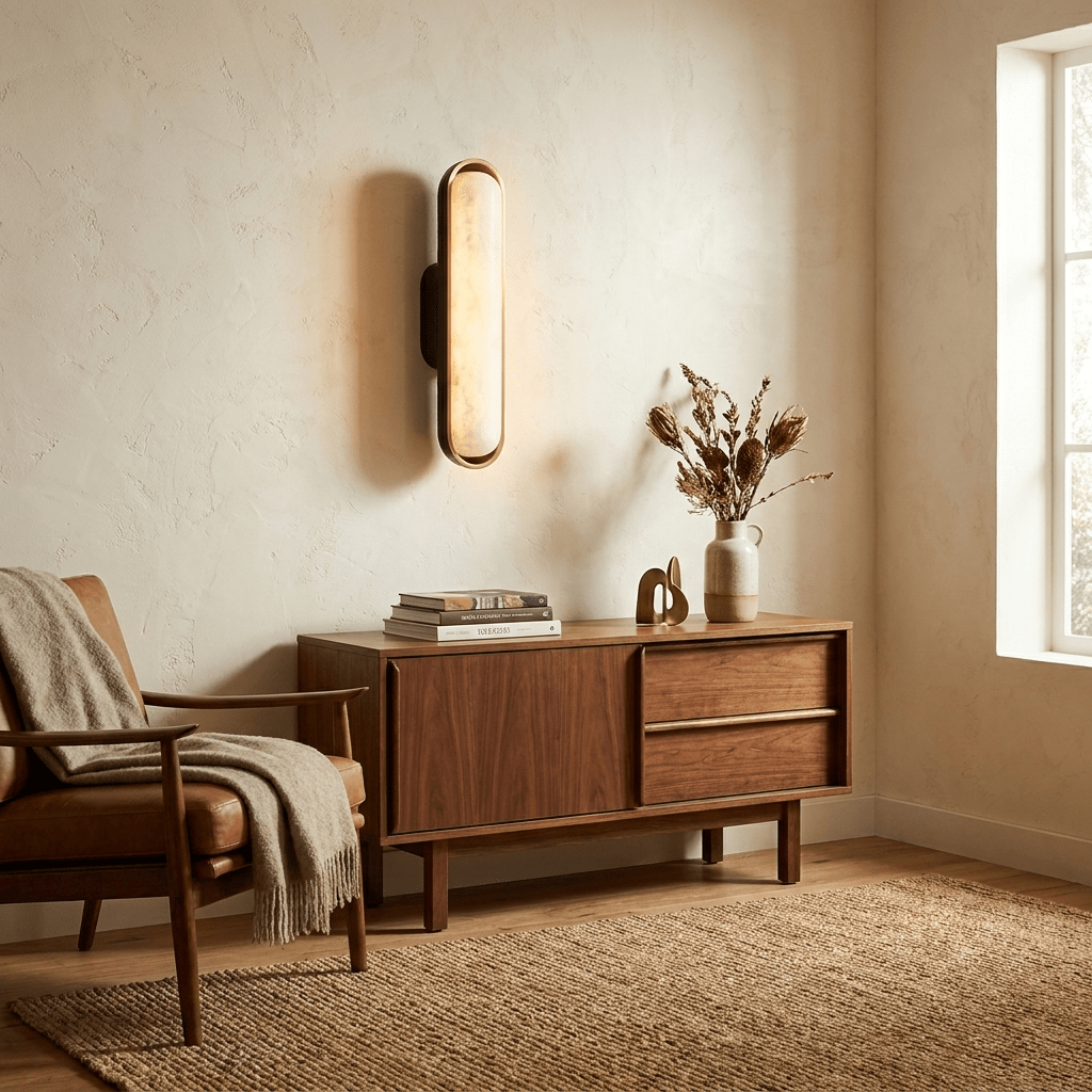 Chiarore Alabaster Wall Sconce