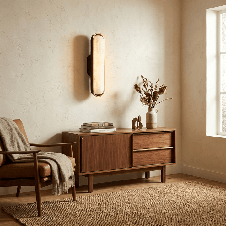 Chiarore Alabaster Wall Sconce