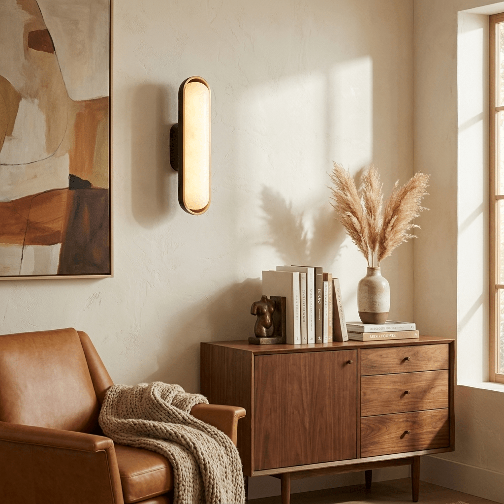 Chiarore Alabaster Wall Sconce