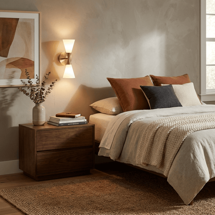 Cinch Double Cone Wall Sconce