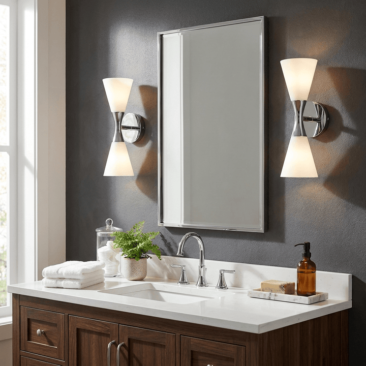 Cinch Double Cone Wall Sconce