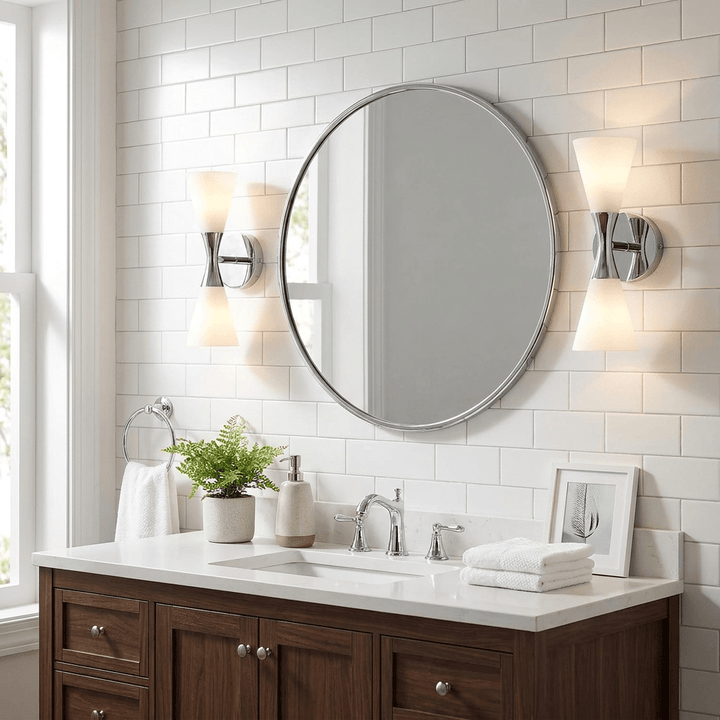Cinch Double Cone Wall Sconce