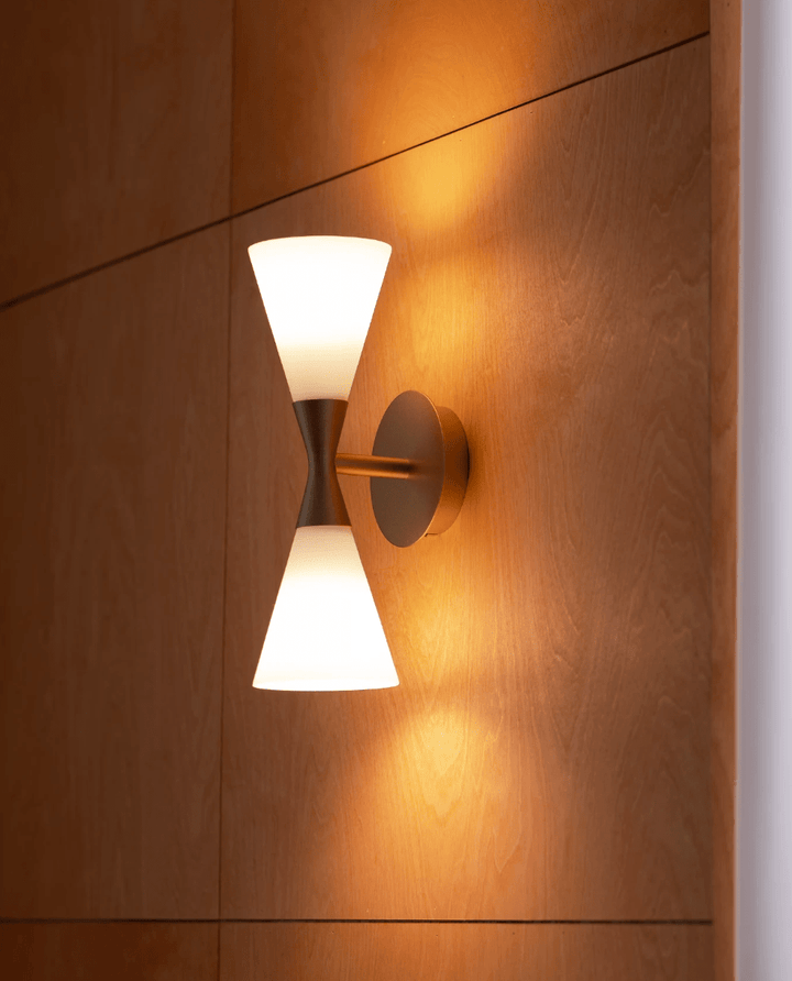 Cinch Double Cone Wall Sconce