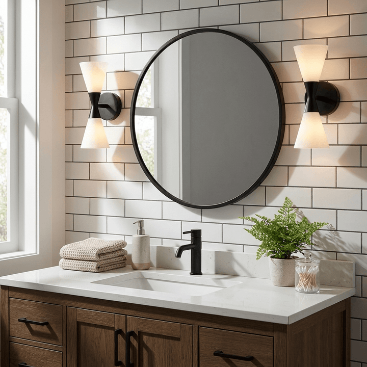 Cinch Double Cone Wall Sconce