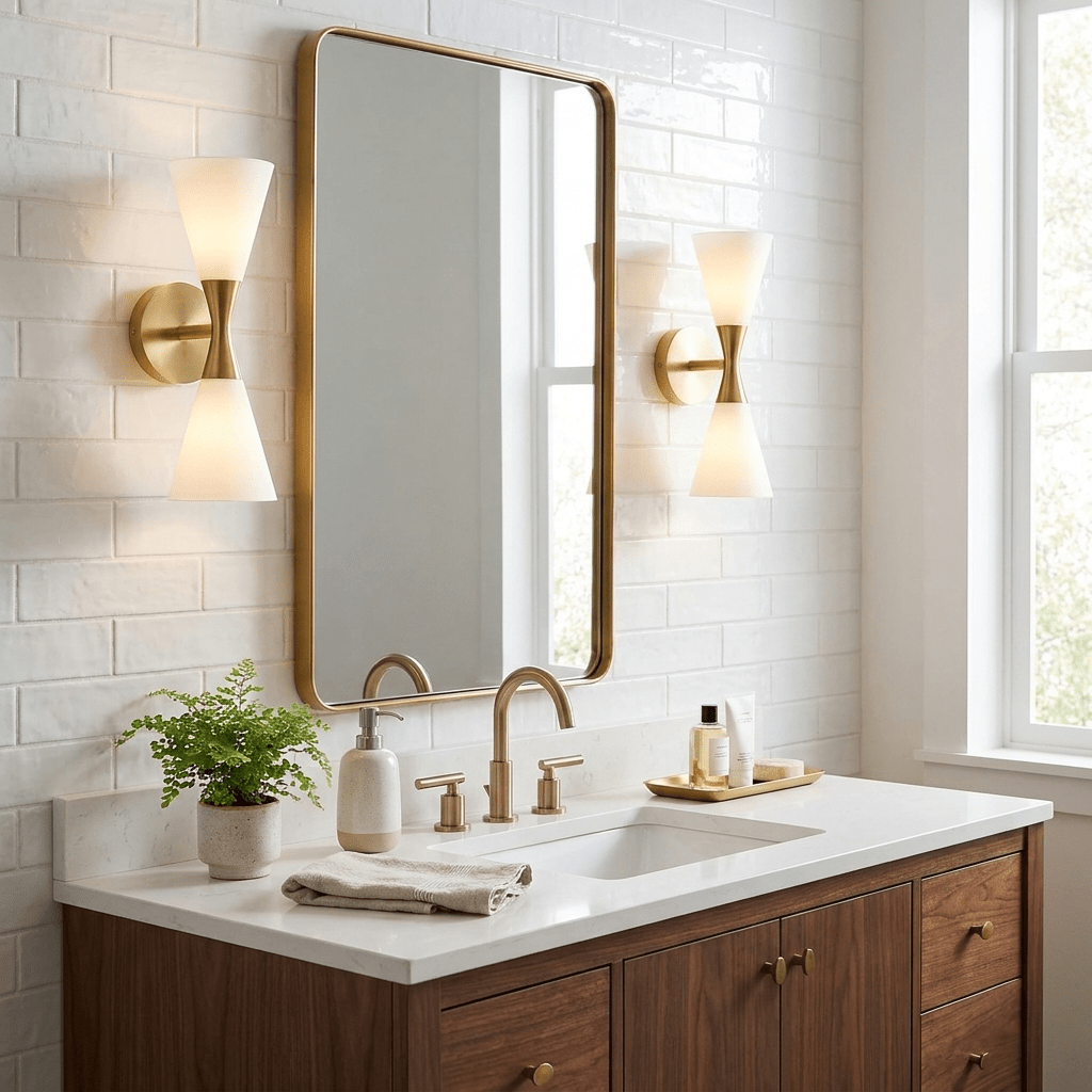 Cinch Double Cone Wall Sconce