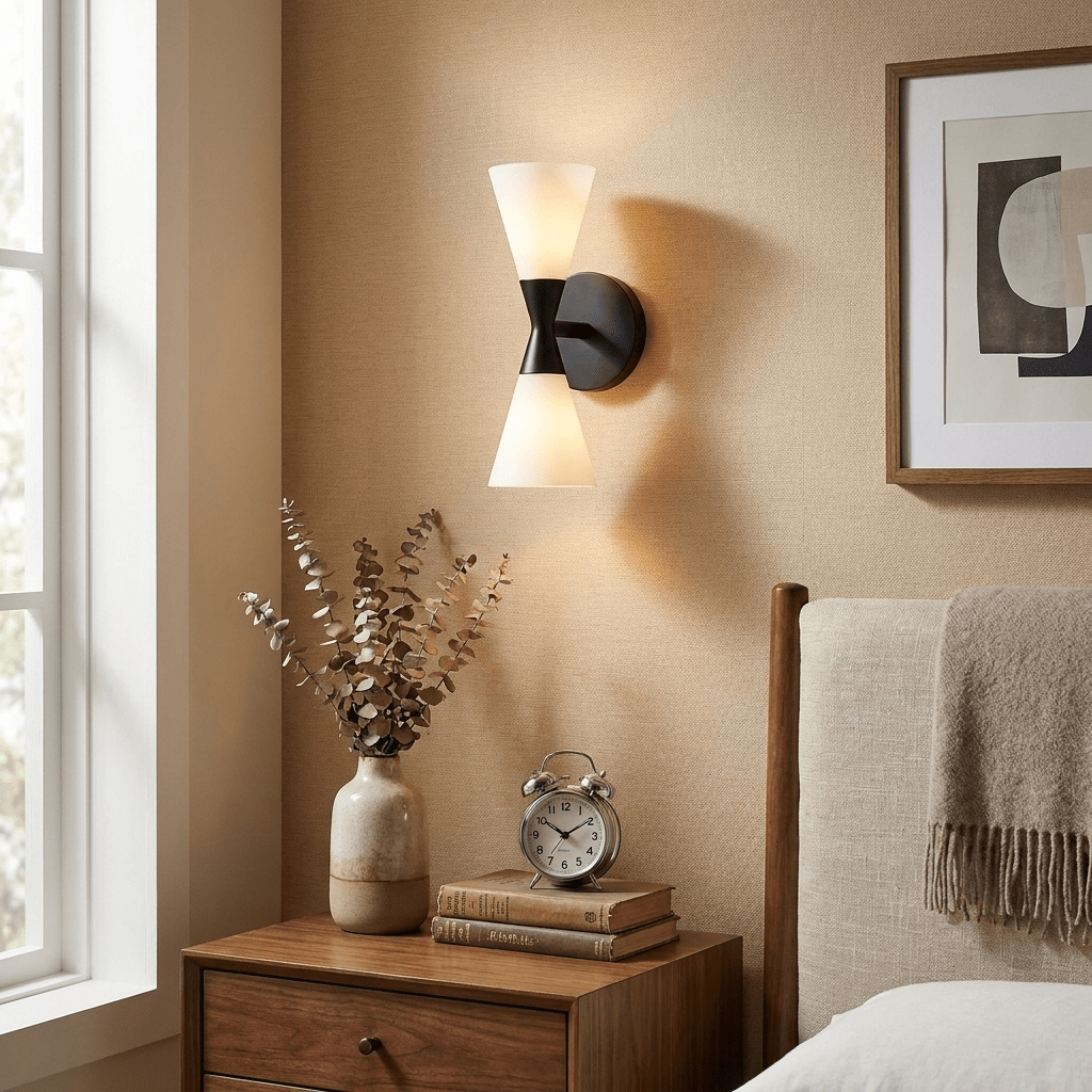 Cinch Double Cone Wall Sconce