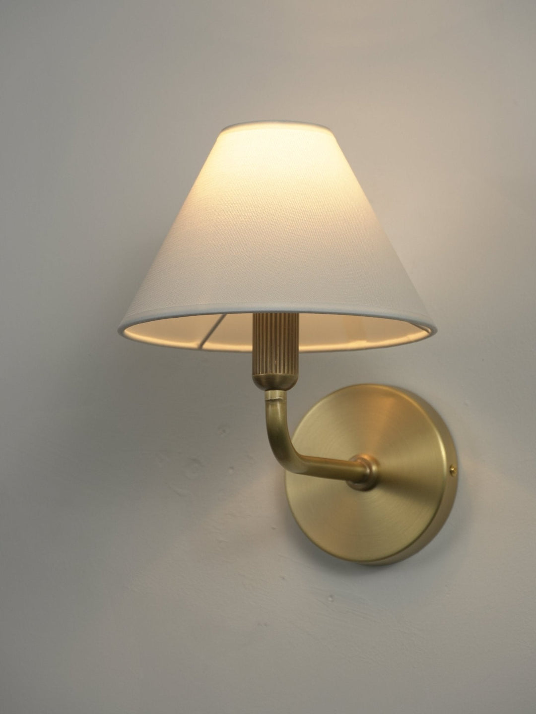 Clara Brass Wall Sconce