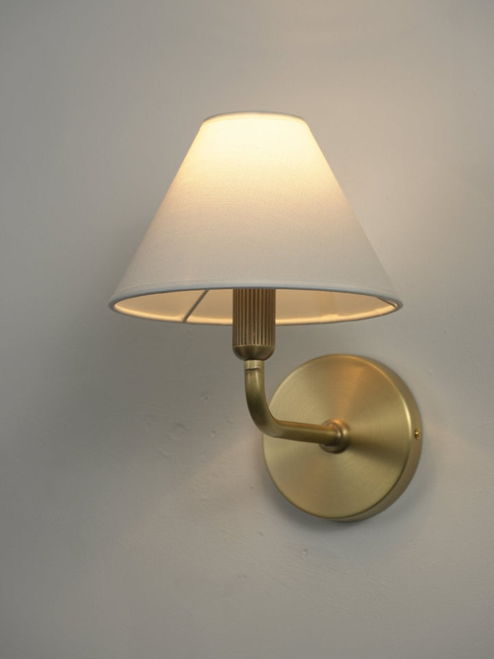 Clara Brass Wall Sconce