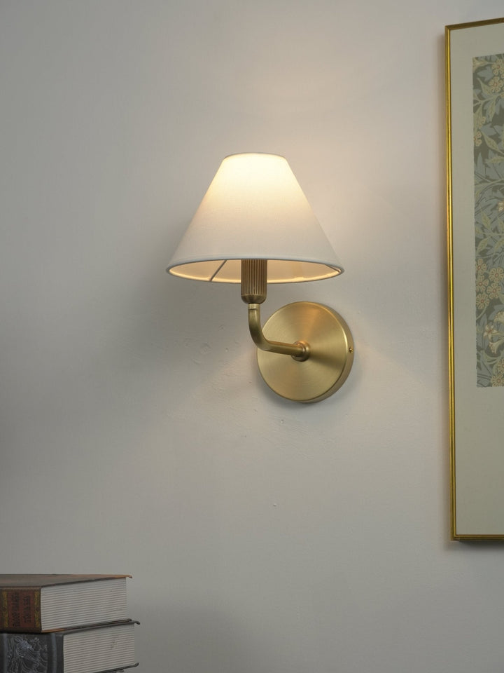 Clara Brass Wall Sconce