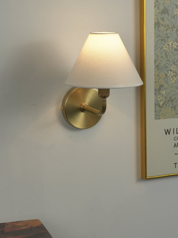 Clara Brass Wall Sconce
