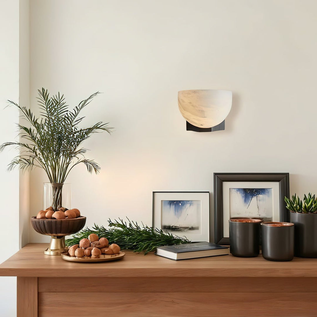 Clara Alabaster Sconce