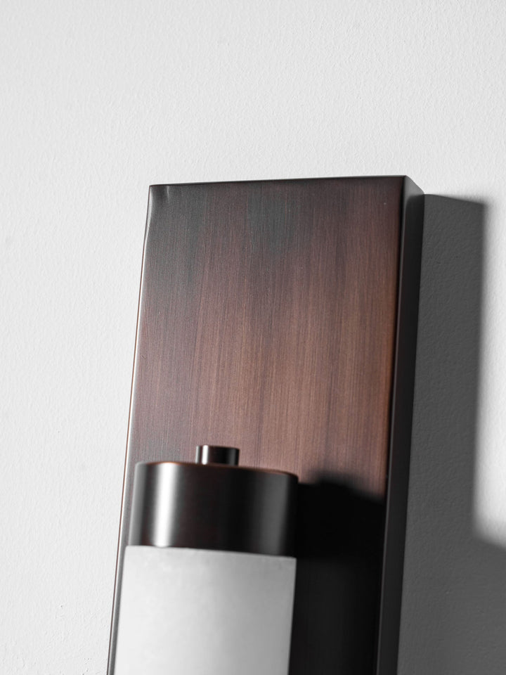 Columnar Alabaster Sconce