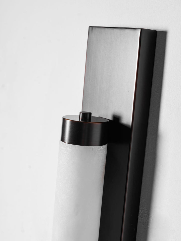 Columnar Alabaster Sconce