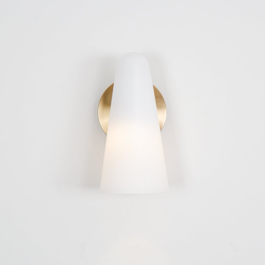 Conical Glass Wall Lamp