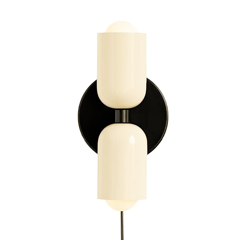 Couleur Double Plug In Wall Lamp