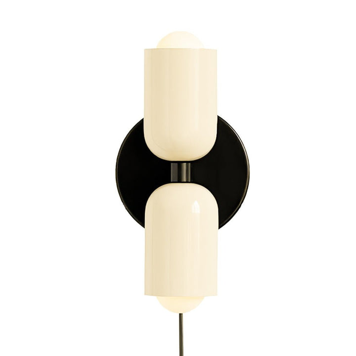Couleur Double Plug In Wall Lamp