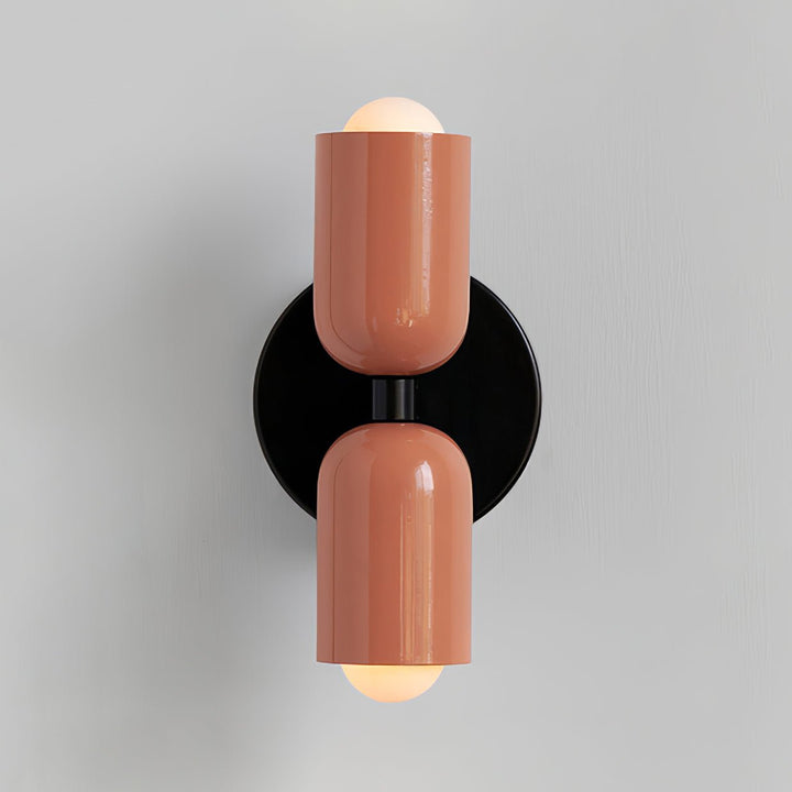Couleur Double Plug In Wall Lamp