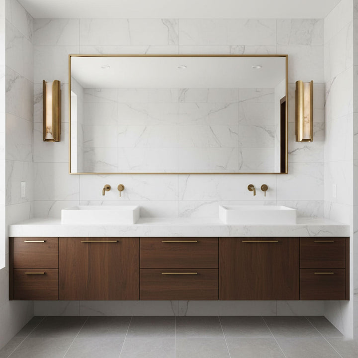 Cradled Alabaster Sconce