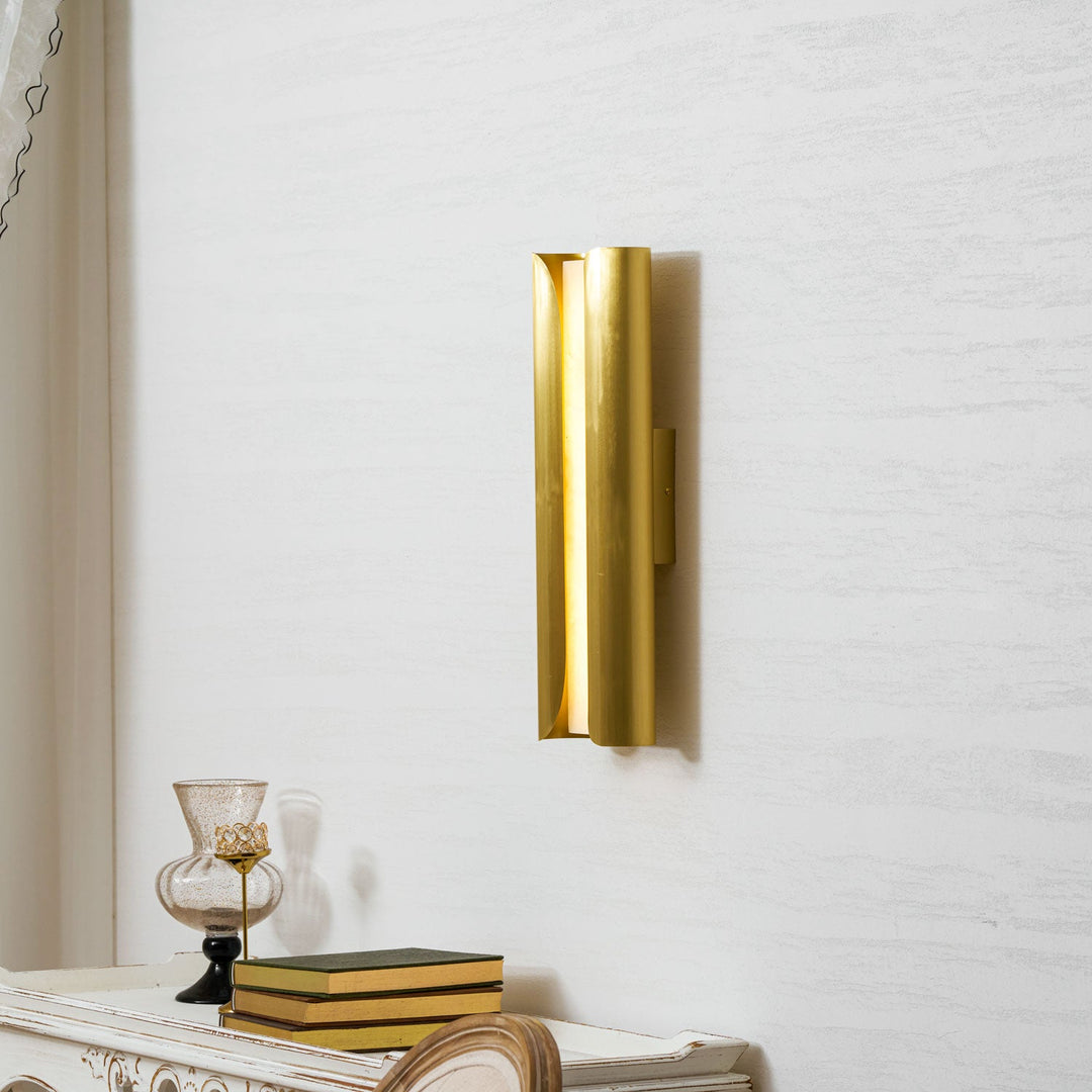 Cradled Alabaster Sconce