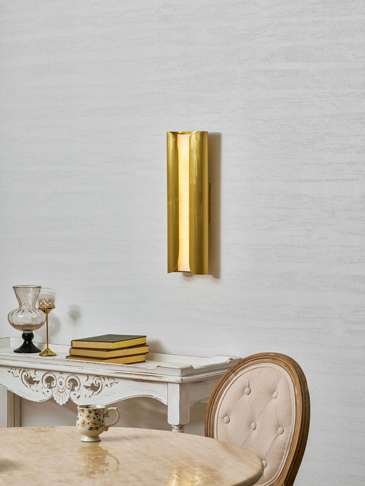 Cradled Alabaster Sconce