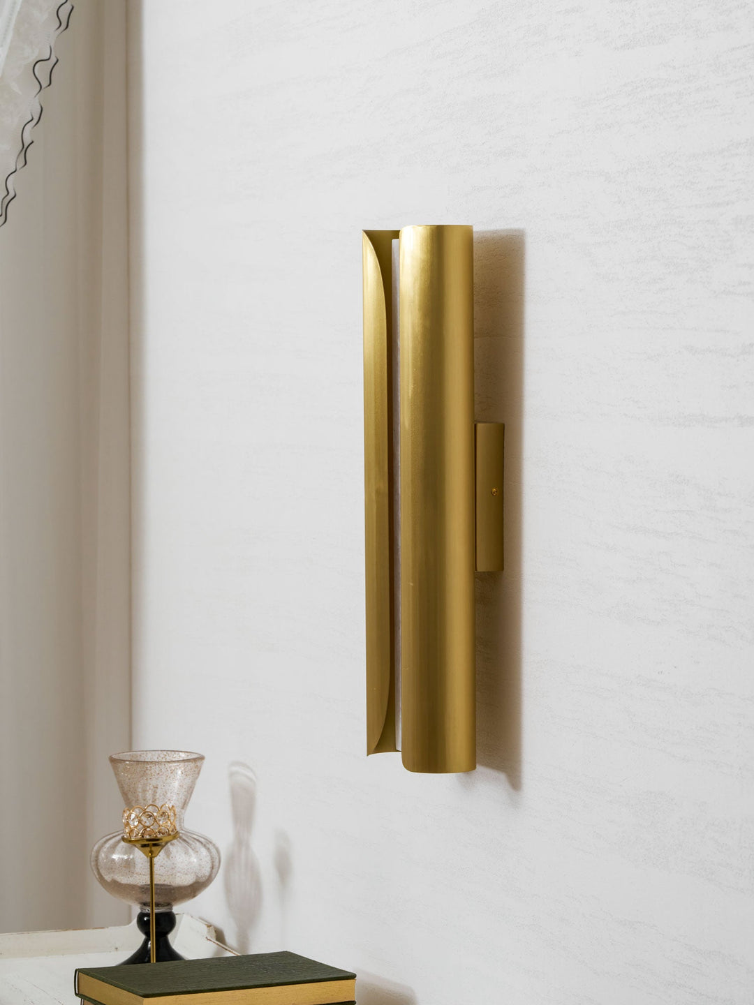 Cradled Alabaster Sconce