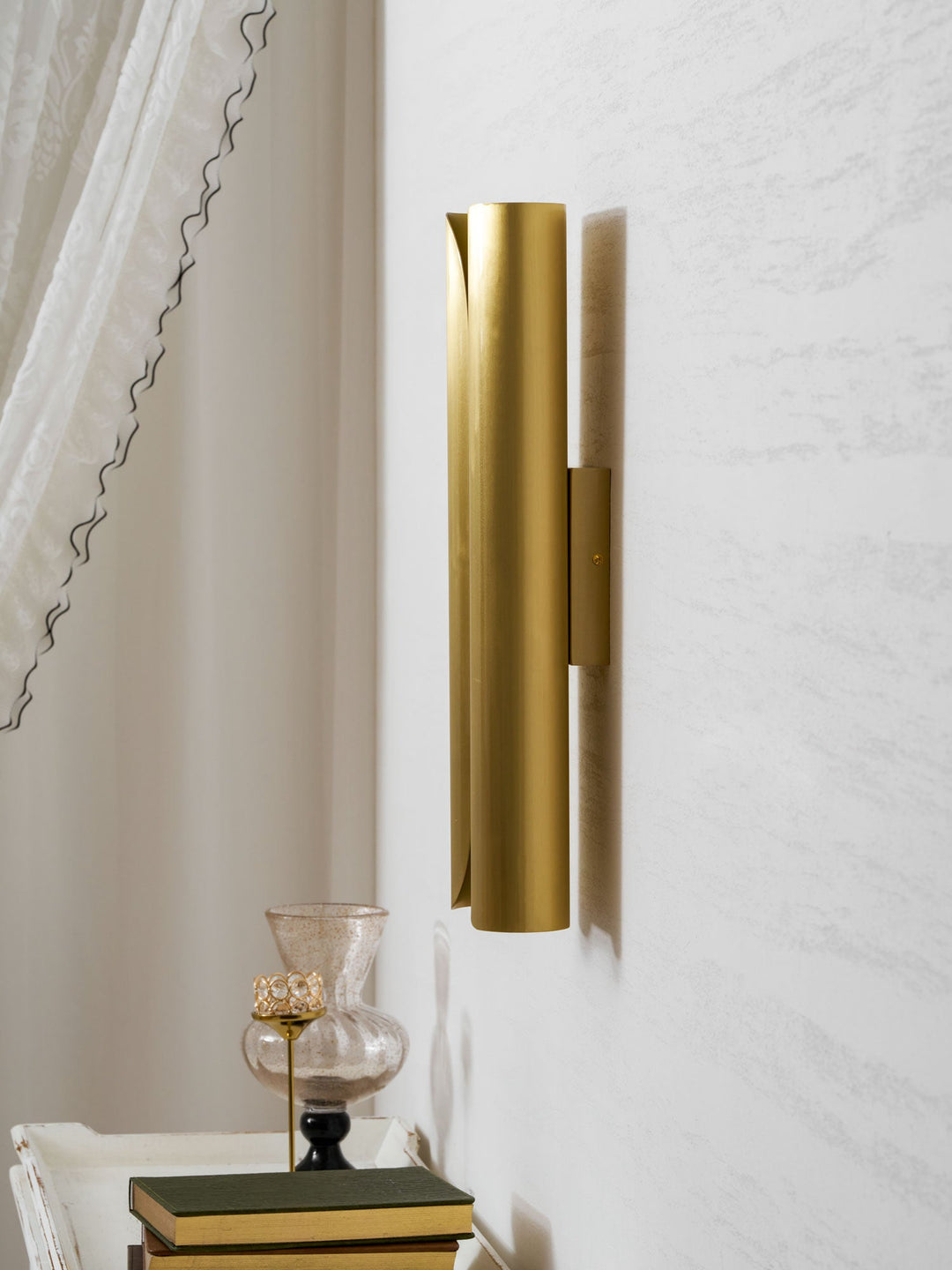 Cradled Alabaster Sconce