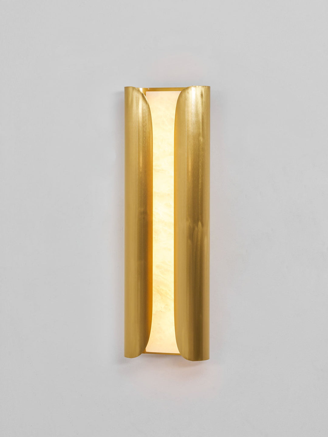 Cradled Alabaster Sconce