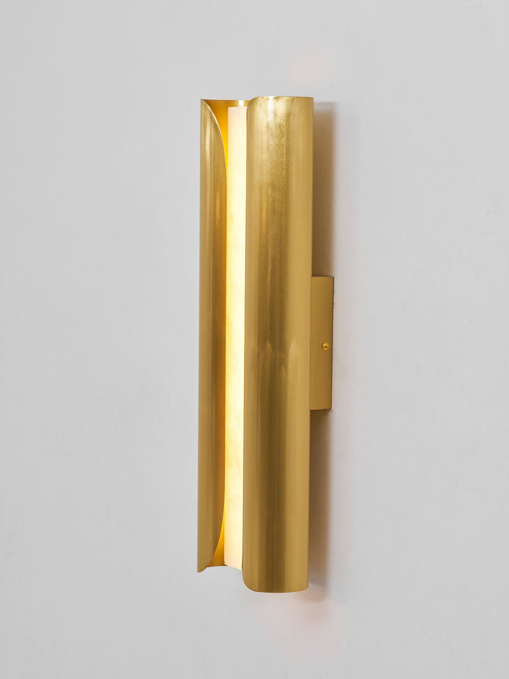 Cradled Alabaster Sconce