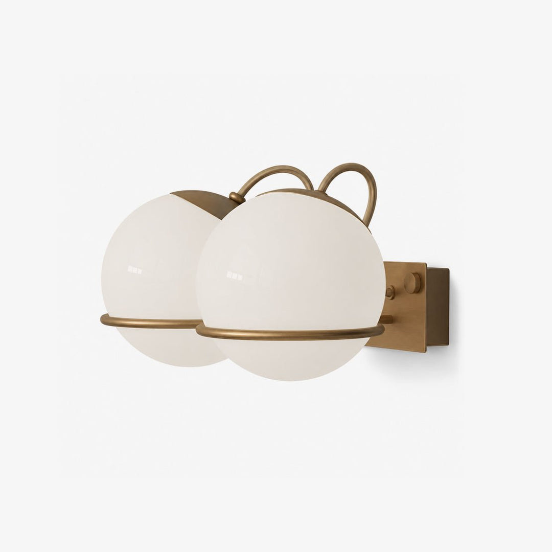 Cradled Globe Wall Sconce