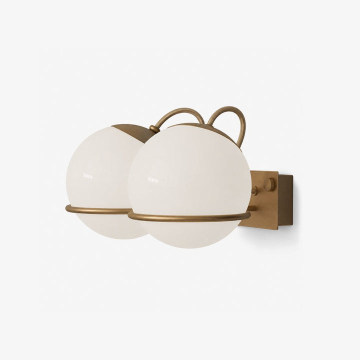 Cradled Globe Wall Sconce