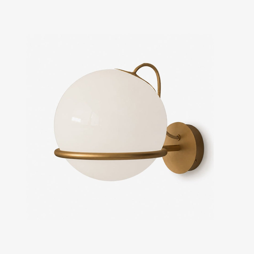 Cradled Globe Wall Sconce