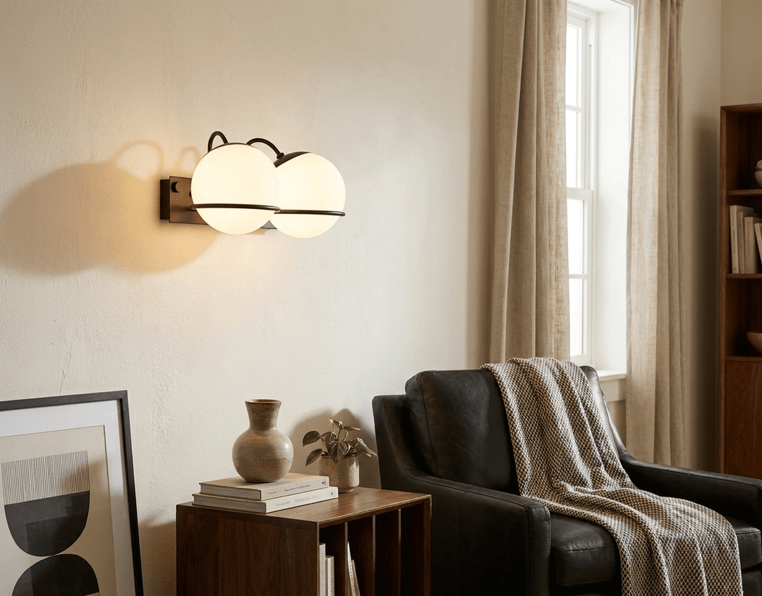 Cradled Globe Wall Sconce
