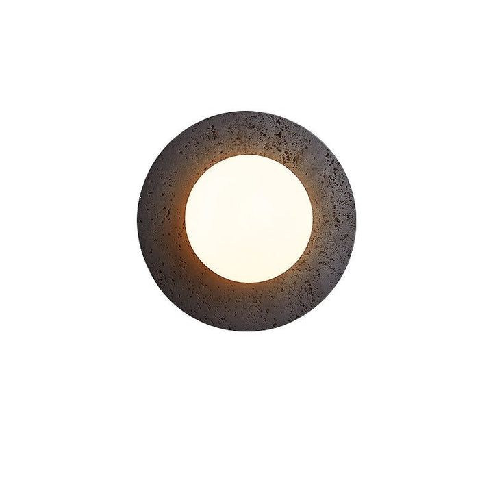 Crater Backlit Wall Sconce