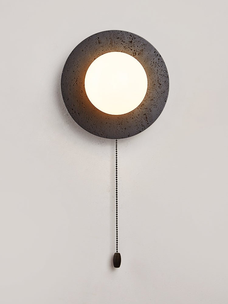 Crater Backlit Wall Sconce