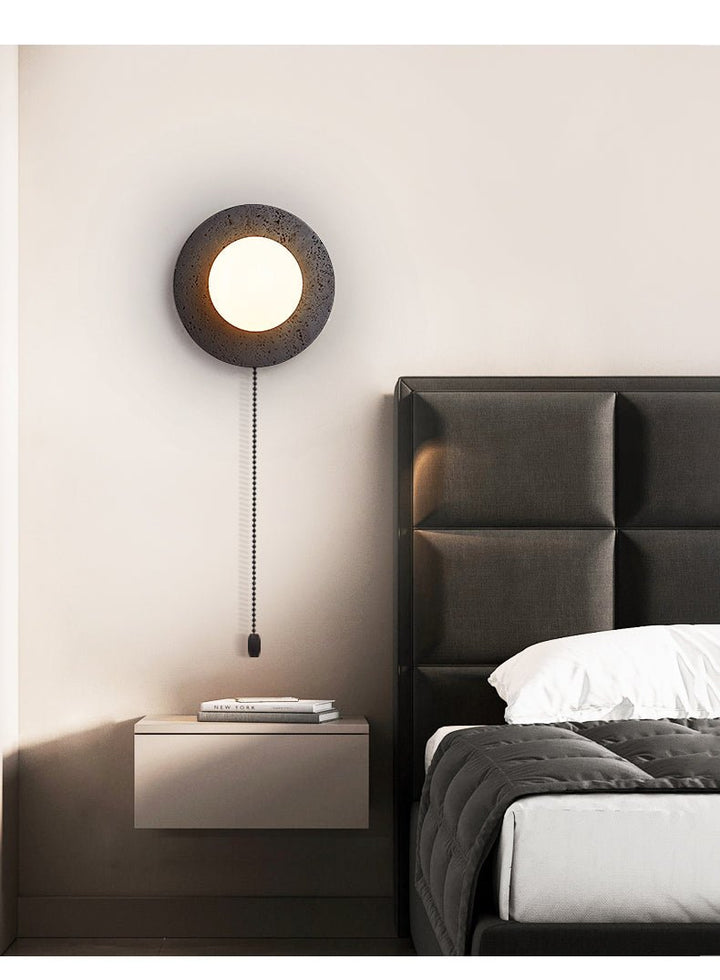 Crater Backlit Wall Sconce
